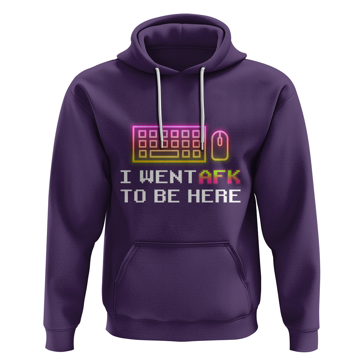 Funny Gamer Hoodie I Went AFK To Be Here But I Want It's Just BRB - Wonder Print Shop