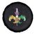 Mardi Gras Alligator Crocodiles Funny Fleur De Lis Spare Tire Cover
