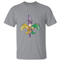 Mardi Gras Alligator Crocodiles Funny Fleur De Lis T Shirt - Wonder Print Shop