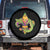 Mardi Gras Alligator Crocodiles Fleur De Lis Spare Tire Cover