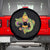 Mardi Gras Alligator Crocodiles Fleur De Lis Spare Tire Cover