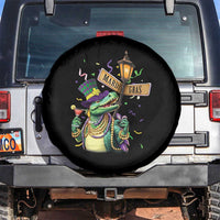 Bead Dinosaur Funny Mardi Grawr Gras Spare Tire Cover