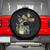 Bead Dinosaur Funny Mardi Grawr Gras Spare Tire Cover