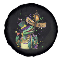 Bead Dinosaur Funny Mardi Grawr Gras Spare Tire Cover
