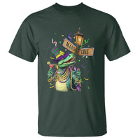 Bead Dinosaur Funny Mardi Grawr Gras T Shirt - Wonder Print Shop