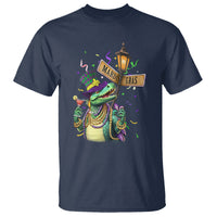 Bead Dinosaur Funny Mardi Grawr Gras T Shirt - Wonder Print Shop