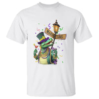 Bead Dinosaur Funny Mardi Grawr Gras T Shirt - Wonder Print Shop