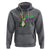 Mardi Grawr Gras Cute Bead Dinosaur Hoodie - Wonder Print Shop