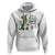 Mardi Grawr Gras Cute Bead Dinosaur Hoodie - Wonder Print Shop