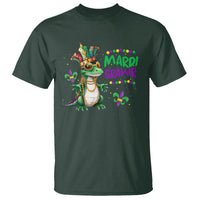 Mardi Grawr Gras Cute Bead Dinosaur T Shirt - Wonder Print Shop