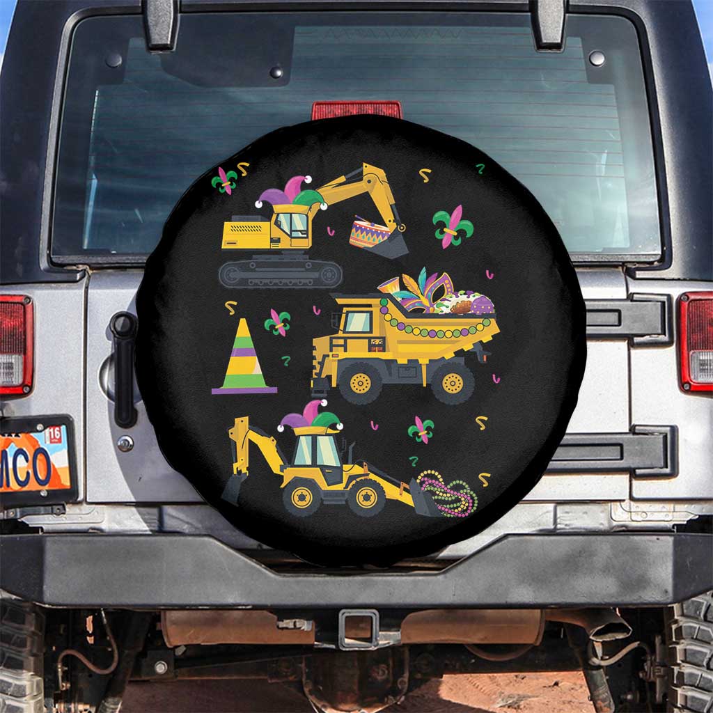 Mardi Gras Spare Tire Cover Jester Construction Vehicle Truck Fat Tuesday New Orleans