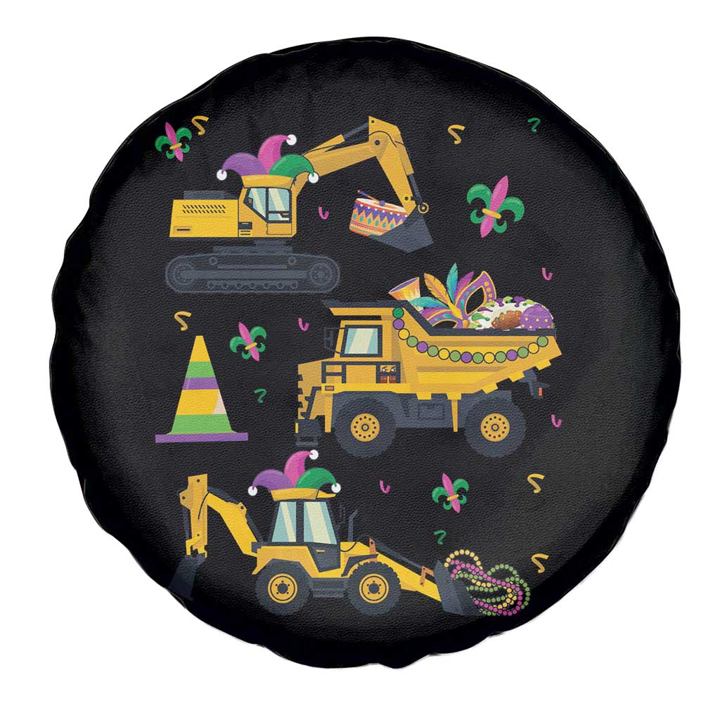 Mardi Gras Spare Tire Cover Jester Construction Vehicle Truck Fat Tuesday New Orleans