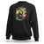 Mardi Gras Funny Tuxedo Cat Meme Beads Sweatshirt - Wonder Print Shop
