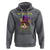 Meowdi Gras Cool Cat Jester Bead Fat Tuesday Hoodie - Wonder Print Shop