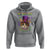 Meowdi Gras Cool Cat Jester Bead Fat Tuesday Hoodie - Wonder Print Shop