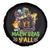 Mardi Gras Y'all Dachshund Dog With Beads Colorful Spare Tire Cover