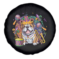 Mardi Gras Spare Tire Cover Fench Bulldog Cute Fat Tuesday Frenchie Pet Dog