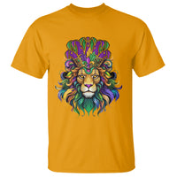 Mardi Gras T Shirt Pride Lion With Jester Hat Fat Tuesday Festival - Wonder Print Shop