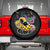 Mardi Gras Pickleball Jester Hat Beads Spare Tire Cover