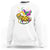 Mardi Gras Pickleball Jester Hat Beads Sweatshirt - Wonder Print Shop
