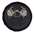 Mardi Gras Spare Tire Cover Skeleton Rock Hand Beads Fat Tuesday Festival