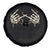 Mardi Gras Spare Tire Cover Skeleton Rock Hand Beads Fat Tuesday Festival