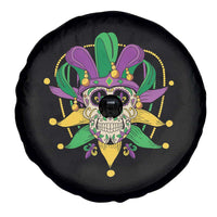 Mardi Gras Funny Sugar Skull Fat Tuesday New Orleans Spare Tire Cover