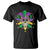 Mardi Gras Funny Sugar Skull Fat Tuesday New Orleans T Shirt - Wonder Print Shop