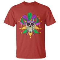 Mardi Gras Funny Sugar Skull Fat Tuesday New Orleans T Shirt - Wonder Print Shop