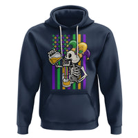 Mardi Gras Beer Lover American Flag Fat Tuesday Parade Hoodie - Wonder Print Shop