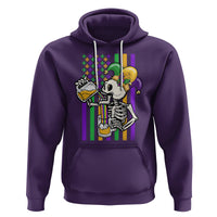 Mardi Gras Beer Lover American Flag Fat Tuesday Parade Hoodie - Wonder Print Shop