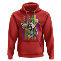 Mardi Gras Beer Lover American Flag Fat Tuesday Parade Hoodie - Wonder Print Shop