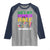 Mardi Gras Couple Matching Raglan Shirt She's My Drunker Half