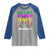 Mardi Gras Couple Matching Raglan Shirt She's My Drunker Half