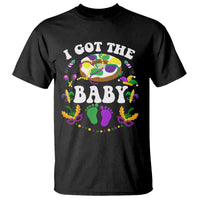 Mardi Gras T Shirt I Got The Baby Funny Pregnancy Announcement - Wonder Print Shop