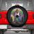 Funny Mardi Gras Bigfoot Sasquatch Funny Fat Tuesday Parade Spare Tire Cover