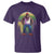 Mardi Gras Bigfoot Sasquatch Funny Fat Tuesday Parade T Shirt