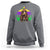 Mardi Gras Bigfoot Sasquatch Funny Beer Lover Sweatshirt - Wonder Print Shop