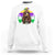 Mardi Gras Bigfoot Sasquatch Funny Beer Lover Sweatshirt - Wonder Print Shop