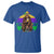 Mardi Gras Bigfoot Sasquatch Funny Beer Lover T Shirt