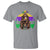 Mardi Gras Bigfoot Sasquatch Funny Beer Lover T Shirt