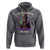 Mardi Gras Hoodie Don't Make Me Go All Voodoo On You Skeleton Witch Doctor - Wonder Print Shop