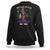 Mardi Gras Sweatshirt Don't Make Me Go All Voodoo On You Skeleton Witch Doctor