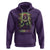 Mardi Gras Hoodie Voodoo Queen Skeleton Witch Creepy Skull - Wonder Print Shop