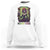 Mardi Gras Sweatshirt Voodoo Queen Skeleton Witch Creepy Skull