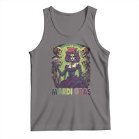 Mardi Gras Tank Top Voodoo Queen Skeleton Witch Creepy Skull