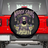 Mardi Gras Spare Tire Cover Voodoo Queen Creepy Doll