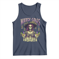 Mardi Gras Tank Top Voodoo Queen Creepy Doll