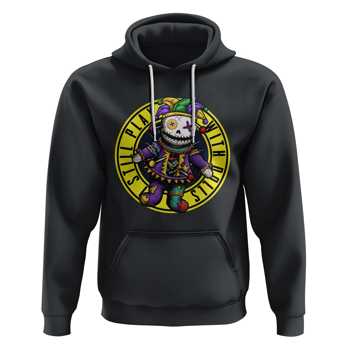 I Still Play With Doll Voodoo Mardi Gras Hoodie