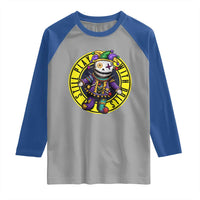 I Still Play With Doll Voodoo Mardi Gras Raglan Shirt